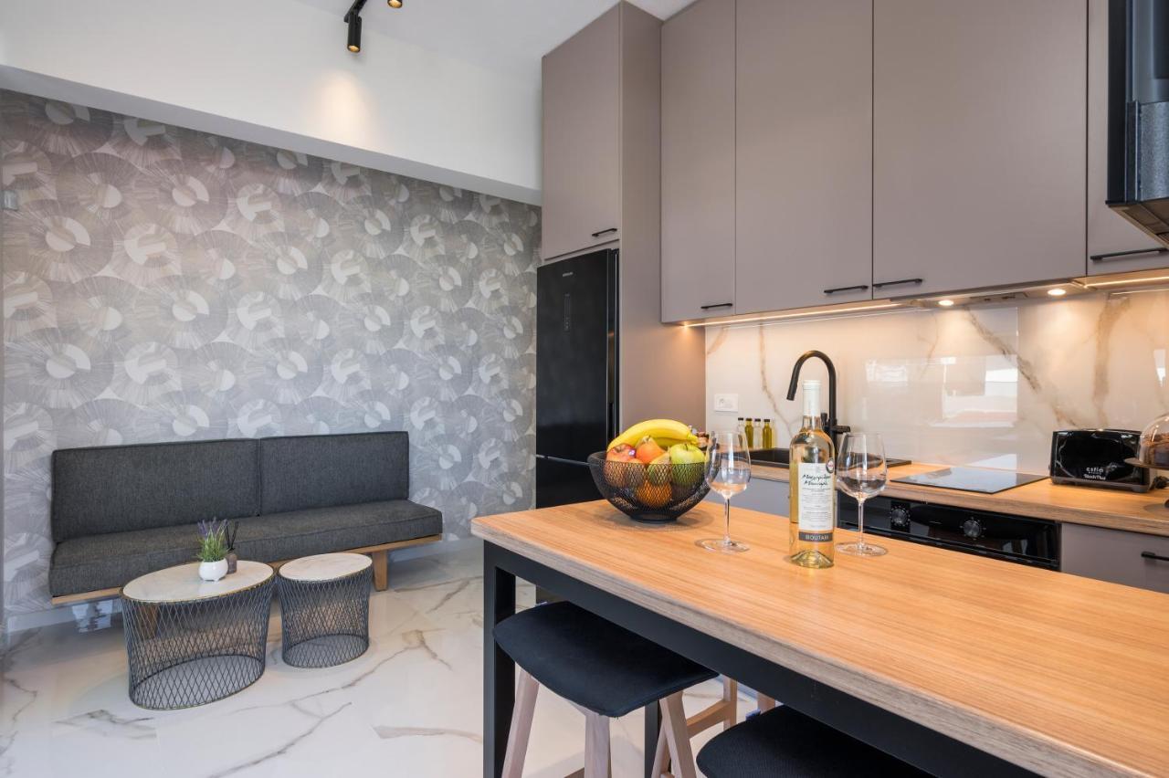 Orama Luxury Apartments Nea Kydonia Buitenkant foto