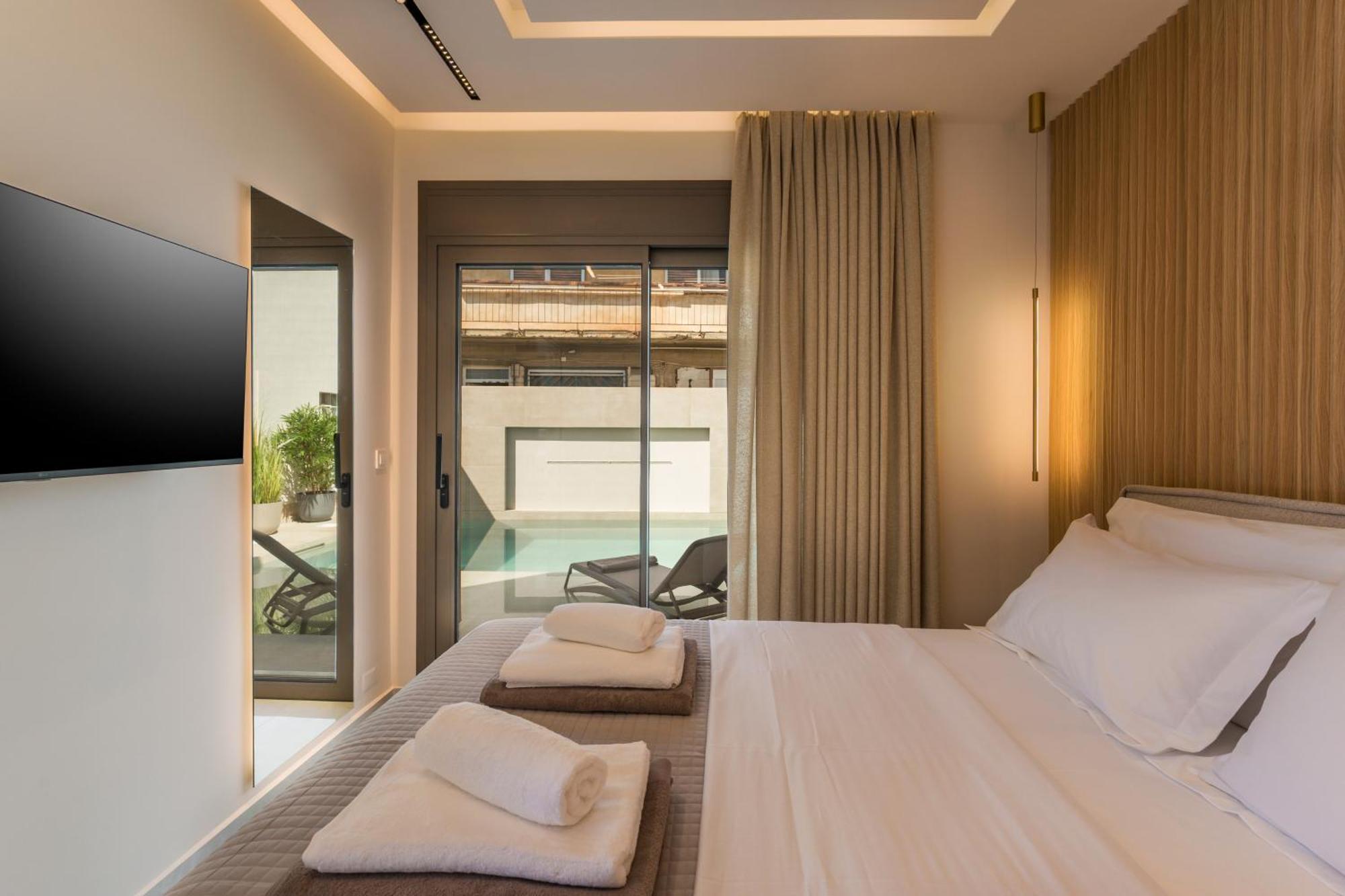Orama Luxury Apartments Nea Kydonia Buitenkant foto