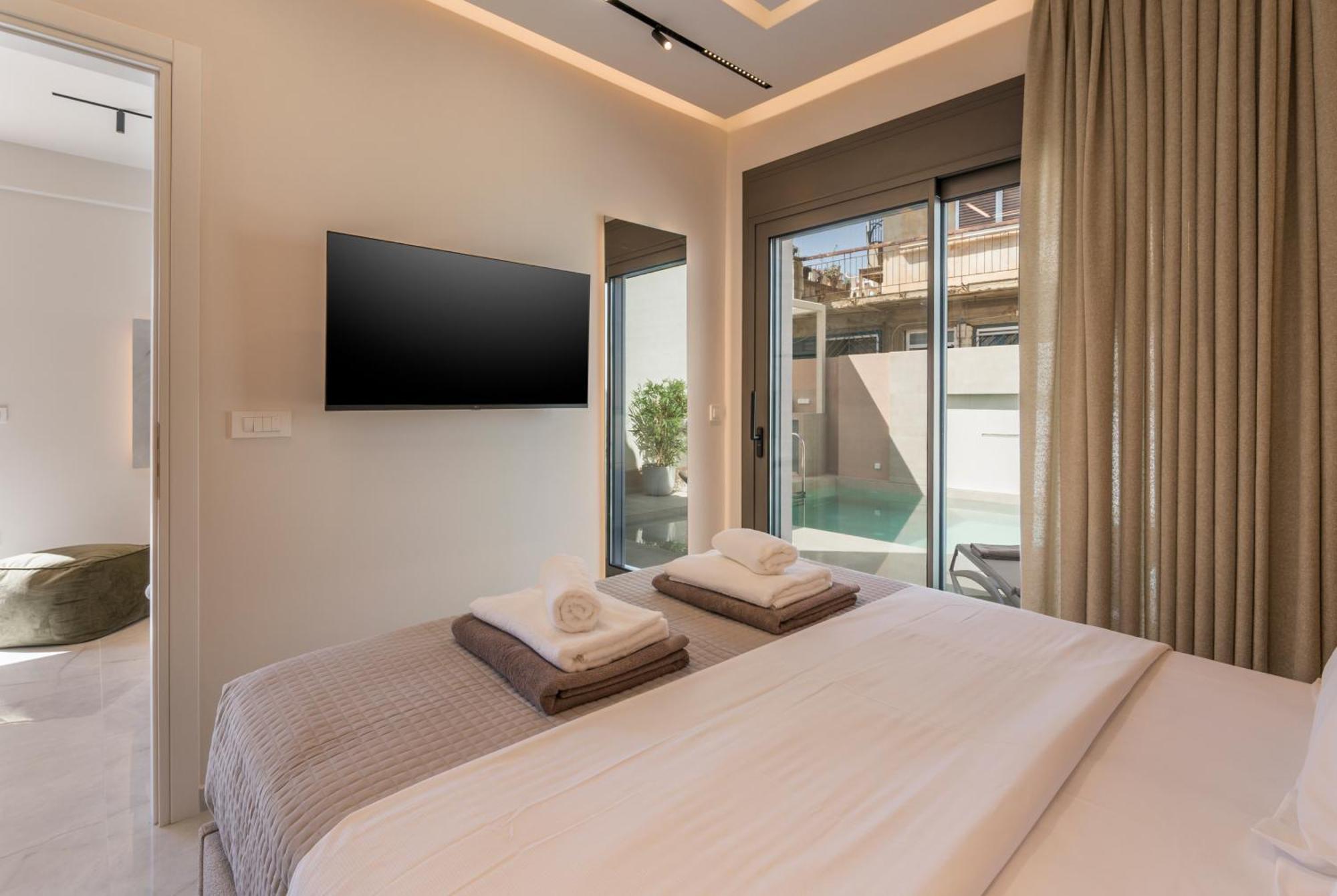 Orama Luxury Apartments Nea Kydonia Buitenkant foto