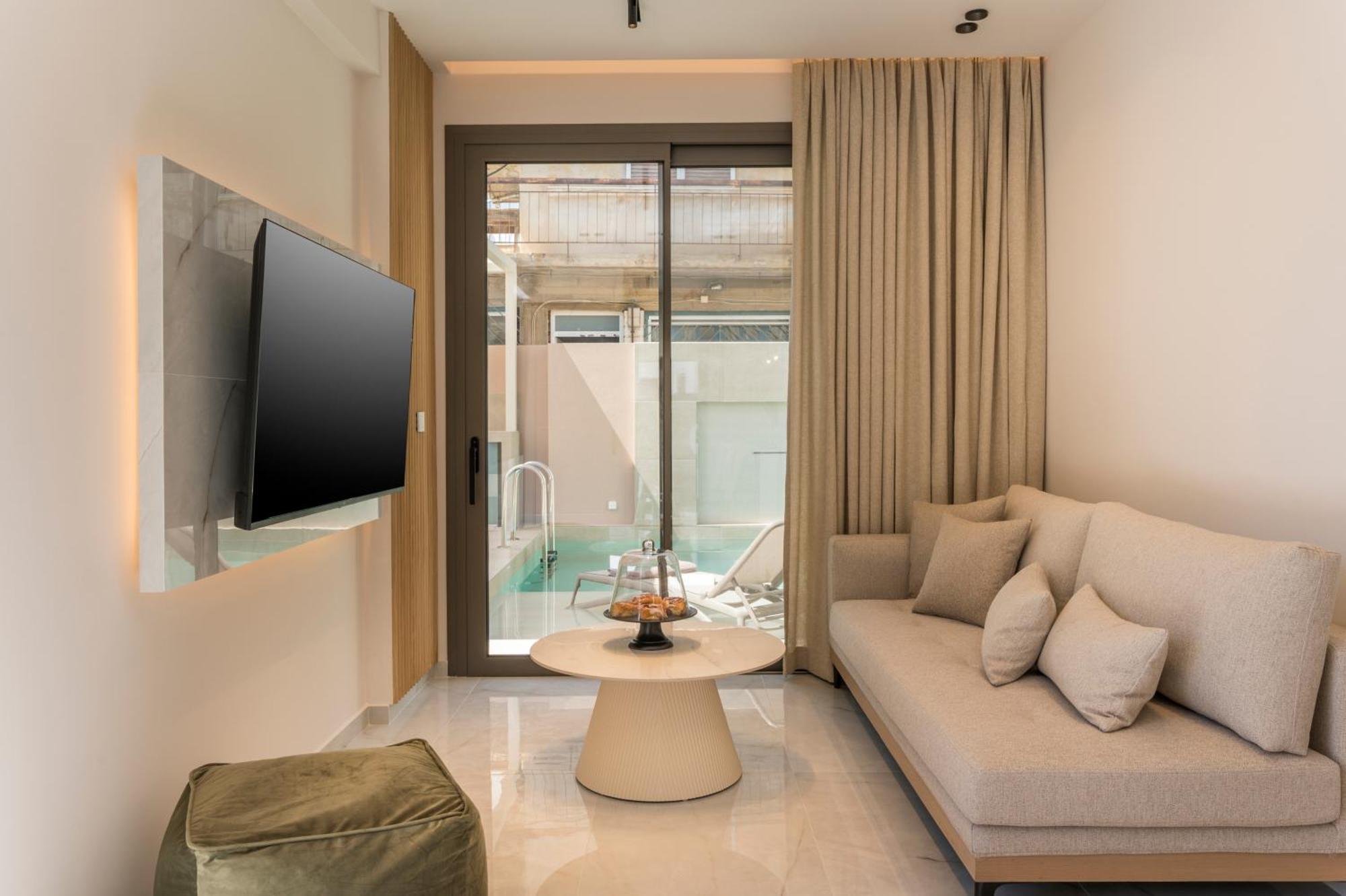 Orama Luxury Apartments Nea Kydonia Buitenkant foto