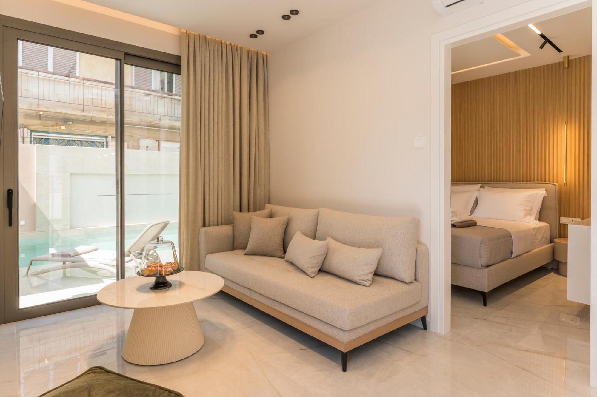 Orama Luxury Apartments Nea Kydonia Buitenkant foto