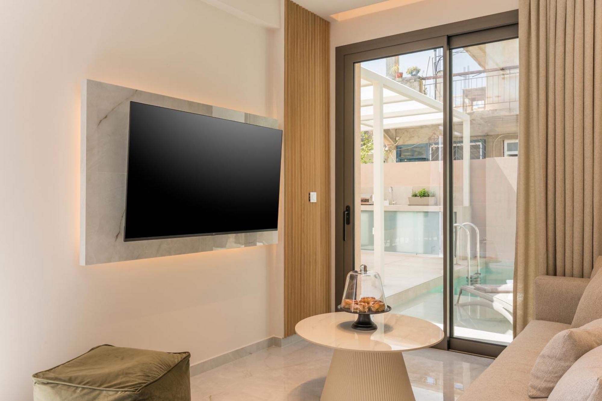 Orama Luxury Apartments Nea Kydonia Buitenkant foto